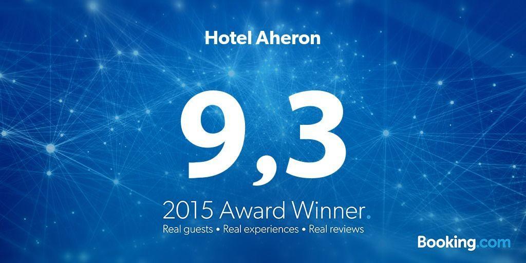Hotel Aheron Kanallákion Exterior foto