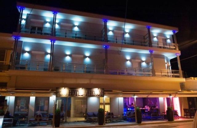 Hotel Aheron Kanallákion Exterior foto